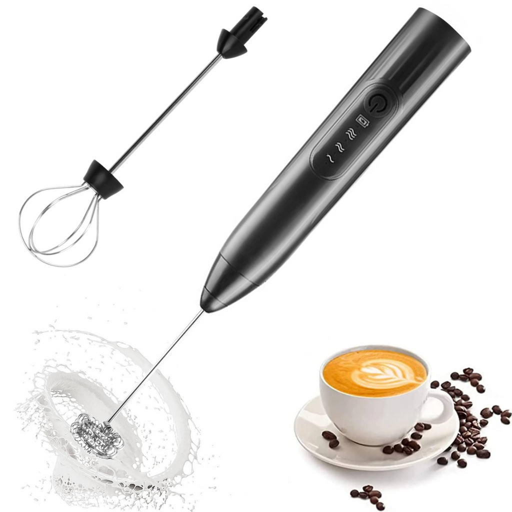 Mini Batidor de Leche Eléctrico USB